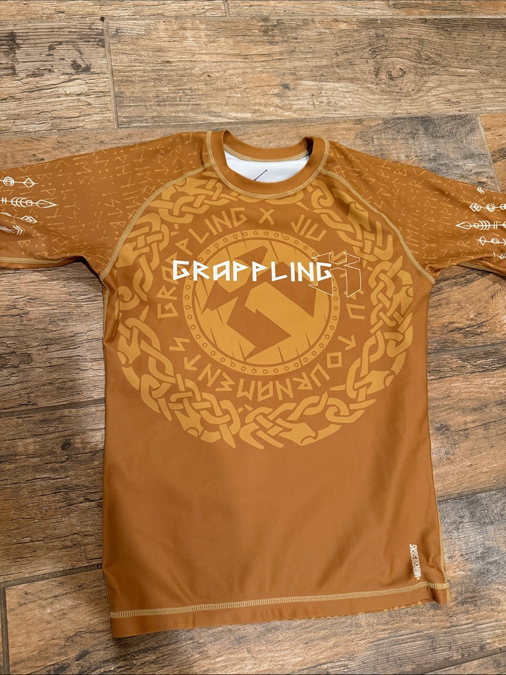 Grappling Kids Rash Guard Top - youth L